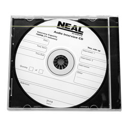 NEAL Interview CD sealed in jewel box