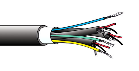 CANFORD MSJ CABLE 3 paires, noir