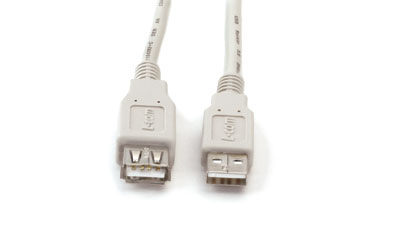 CORDON USB 2.0, Type A male - Type A female, 3m