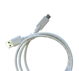 TRAVEL BLUE USB CABLE 3.1, mâle Type A - mâle Type C, 1m