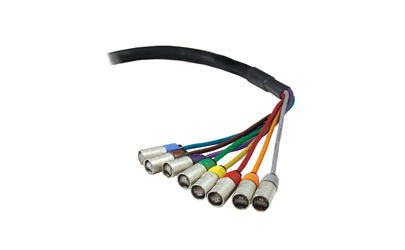 CANFORD CATKIT CABLE ETHERCON FLEXIBLE 8 voies, 8x éclaté Ethercon aux extrêmités, 50m