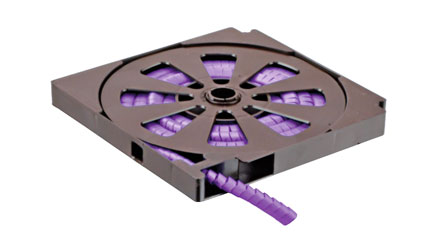 MARQUEURS DE CABLE PTV+45.7, violet, bobine de 500