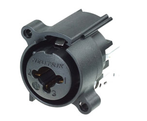 NEUTRIK NCJ6FA-V-0 XLR combiné avec 3pts jack, sans coupure