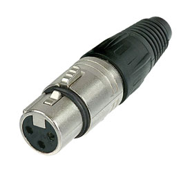 NEUTRIK NC3FX-D XLR FICHE POUR CABLE femelle, pack de 100, à assembler