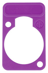 NEUTRIK DSS-7 XLR PORTE ETIQUETTE pour série D, violet