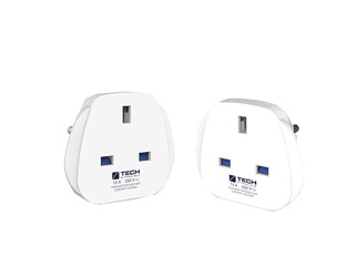 TRAVEL BLUE ADAPTATEUR SECTEUR ROYAUME UNI VERS USA ET EUROPE