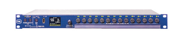 TSL PD14PMID-CO-32A DISTRIBUTEUR SECTEUR CA intelligent, 2x 32A PowerCON, 14x sorties IEC