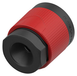 NEUTRIK XXS-2 PRESSE-ETOUPE pour NL2FXX-W-S et NL4FXX-W-S, rouge