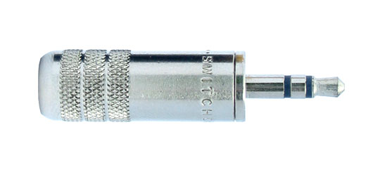 SWITCHCRAFT 35HDNN FICHE Jack 3.5mm, 3pts, nickel