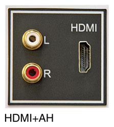 IKON EP-HDMI+AH HDMI MODULE DE CONNEXION avec deux RCA