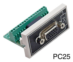 IKON EP-PC25 HDD15 MODULE DE CONNEXION borne à vis