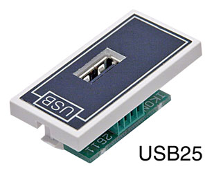 IKON EP-USB25 MODULE DE CONNEXION USB/A bornes à vis