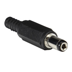 CONNECTEUR D'ALIMENTATION CC fiche femelle, 2.1mm, longueur d'insertion 10mm