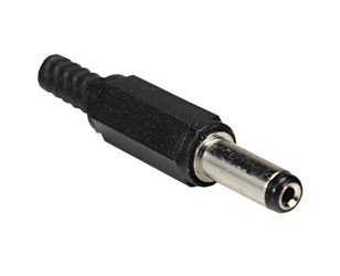 CONNECTEUR D'ALIMENTATION CC fiche femelle, 2.1mm, longueur d'insertion 14mm