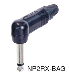 NEUTRIK NP2RX-BAG FICHE JACK coudé, mono