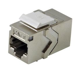 TUK KEYSTONE RACCORD RJ45 DOS-A-DOS Cat6, corps métallique blindé