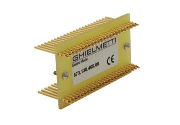 GHIELMETTI 673.130.465.00 LA 1x8 AV C MODULE CONNECTEUR pour panneau LA M 48 canaux