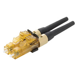 PANDUIT OPTICAM FLCDMC6BLY CONNECTEUR FIBRE OPTIQUE PRE-POLI LC MM duplex OM1 62.5/125