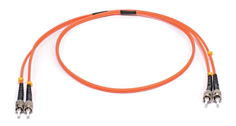 ST-ST MM DUPLEX OM2 50/125 CORDON PATCH FIBRE OPTIQUE 20m, orange