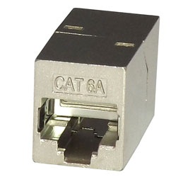 RACCORD BLINDE RJ45/RJ45 Cat6A