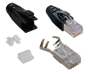 BEL STEWART SS-39200-030 FICHE RJ45 Cat6A FTP, blindée, pack de 5