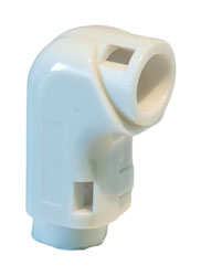 TUK PS90WH ADAPTATEUR PATCH RJ45 90°, blanc