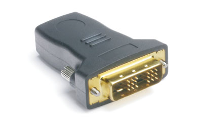 ADAPTATEUR HDMI femelle-DVI mâle