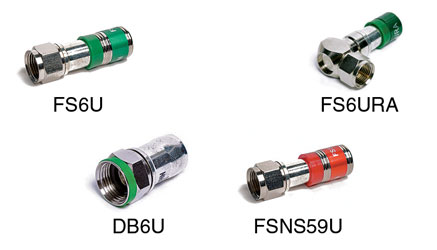 BELDEN FSNS6U CONNECTEUR F DE COMPRESSION groupe Y