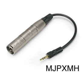 CANFORD MJPXMH CONVERTISSEUR SYM./ASYM. niveau ligne, XLRM vers jack 3.5mm