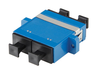 SENKO RACCORD TRAVERSANT FIBRE OPTIQUE DUPLEX SC SM bleu