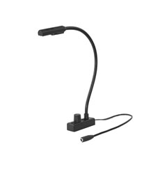 LITTLITE CC-EE18A-LED LAMPE COL DE CYGNE LED 18", fixa.arrière, variateur, cordon arrière, sans alim.