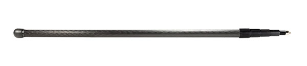 AMBIENT QP5130-CCM PERCHE fibre de carbon, 5 sections, 134-532cm, câble spiralé, XLR3, mono