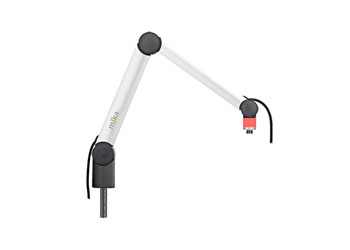 YELLOWTEC m!ka YT3105 MIC ARM XS bras micro, avec bague LED, sans connecteur, 535mm, argent