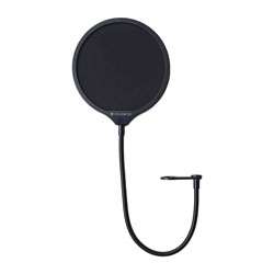 YELLOWTEC m!ka POPSHIELD filtre anti-pop pour bras micro m!ka Mic Arm, diam.130mm, noir