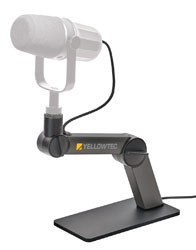 YELLOWTEC m!ka TABLE STAND avec connecteur USB-C cable, noir