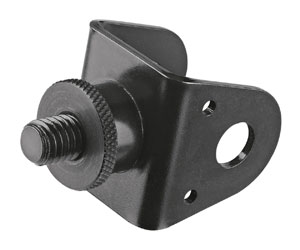 K&M 23881 ADAPTATEUR pour support écran VESA 75/100, filetage 3/8, noir