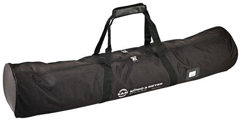 K&M 21311 SAC DE TRANSPORT pour 2 pieds enceinte, nylon, 1200x250x250mm, 2 fermetures zip, noir