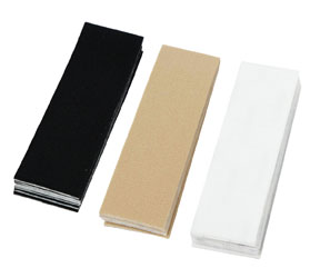 URSA STRAPS URSA TAPE SOFT STRIPS Small, moleskine, 8x2.5cm, blanc, noir, beige, pack de 12