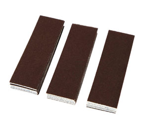 URSA STRAPS URSA TAPE SOFT STRIPS Small, moleskine, 8x2.5cm, marron, pack de 30