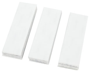 URSA STRAPS URSA TAPE SOFT STRIPS Small, moleskine, 8x2.5cm, blanc, pack de 30