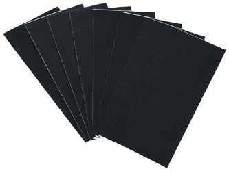 URSA STRAPS URSA TAPE SOFT STRIPS Large, moleskine, 15x7.5cm, noir (pack de 8)