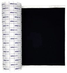 URSA STRAPS URSA TAPE ROLL moleskine, 100x15cm, noir, un rouleau