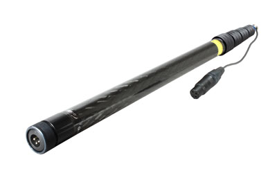 AMBIENT QXS 565-CCMI PERCHE fibre de carbone, 5 sections, 65-260cm, cable spiralé, XLR3, mono