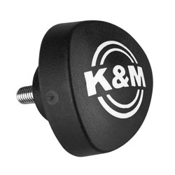 K&M 01-82-783-55 BOUTON DE SERRAGE M8 x 21/38mm, avec logo K&M