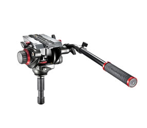 MANFROTTO 504HD ROTULE type fluide, tension inclin/pano réglable, charge utile 12kg, boule 75mm