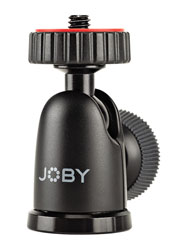 JOBY BALLHEAD 1K MOUNT panoramique 360°, incli.90°, capacité 1kg, filetage 1/4"-20"