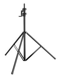 K&M 24740 WIND-UP STAND 4000 TREPIED ECLAIRAG pour sol, 40kg max, 1715-4000mm, noir