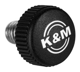 K&M 01-82-897-55 BOUTON FILETE 3/8", pour barre de couplage micro 23510