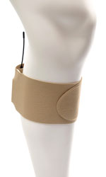 URSA STRAPS CALF STRAP LANIERE MOLLET poche verticale, 47 x 10cm, antidérapant, beige