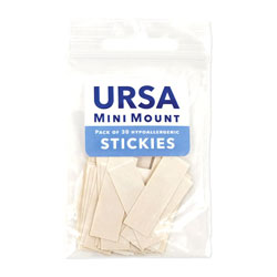 URSA MINIMOUNT STICKIES BANDE ADHESIVE 22 x 11mm, pack de 30